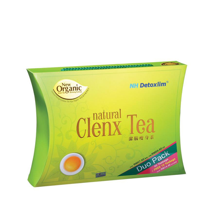 NH Detoxlim Natural Clenx Tea 55 bags (3g each bag) Effective for Detox