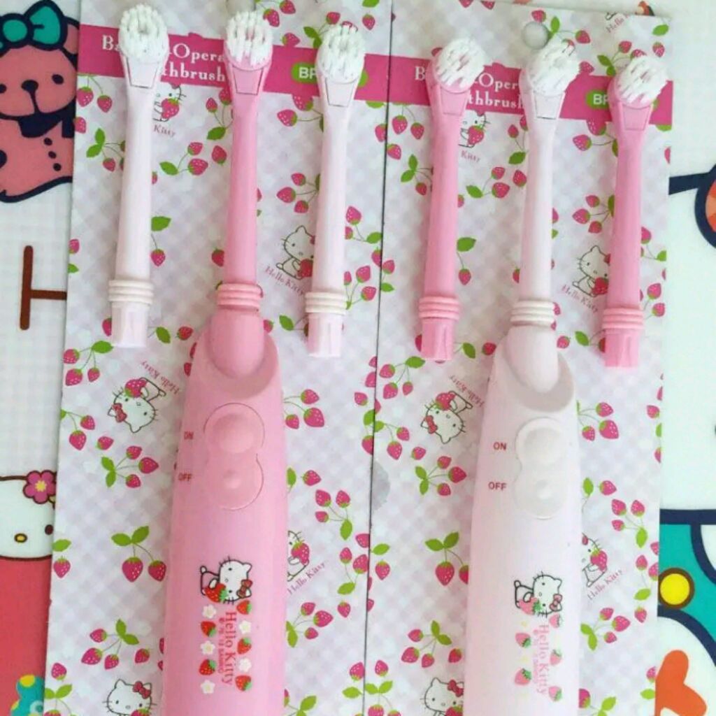 Hello Kitty Battery Operated Toothbrush | Shopee Singapore