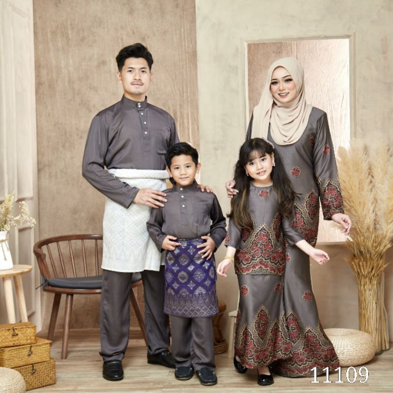 Baju Melayu Cekak Musang Baju Melayu Dewasa Baju Melayu Budak Baju Raya Family Set Baju Melayu Slim Fit Bj Kurung Moden Shopee Singapore