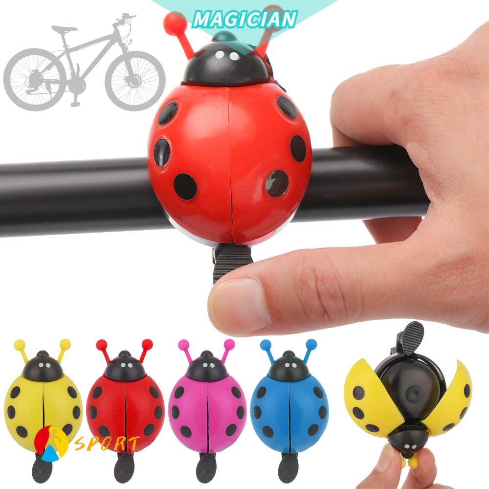 Accessories Kid Beetle Bike Alarm Ring Bicycle Bell Handlebar Lovely Ladybug 