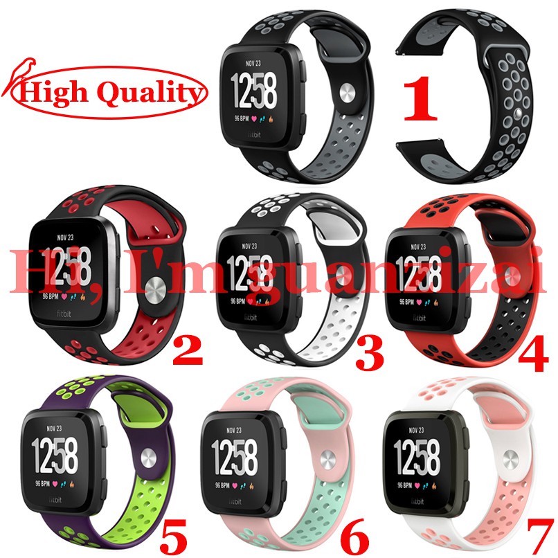 fitbit versa interchangeable bands