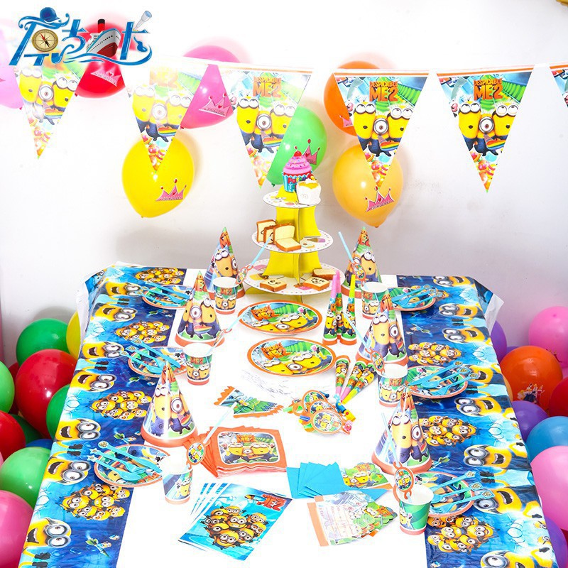 Minions Birthday Party Supplies Needs Plastic Spoon Fork Knife