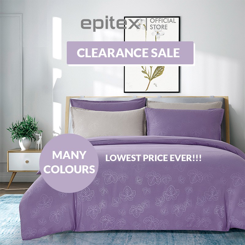 Epitex 900TC Random Pick Silkysoft Bedsheet Fitted Sheet Set