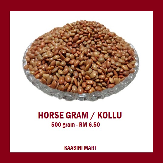Shop Malaysia Kollu Horse Gram க ள ள 500 Gram Shopee Singapore