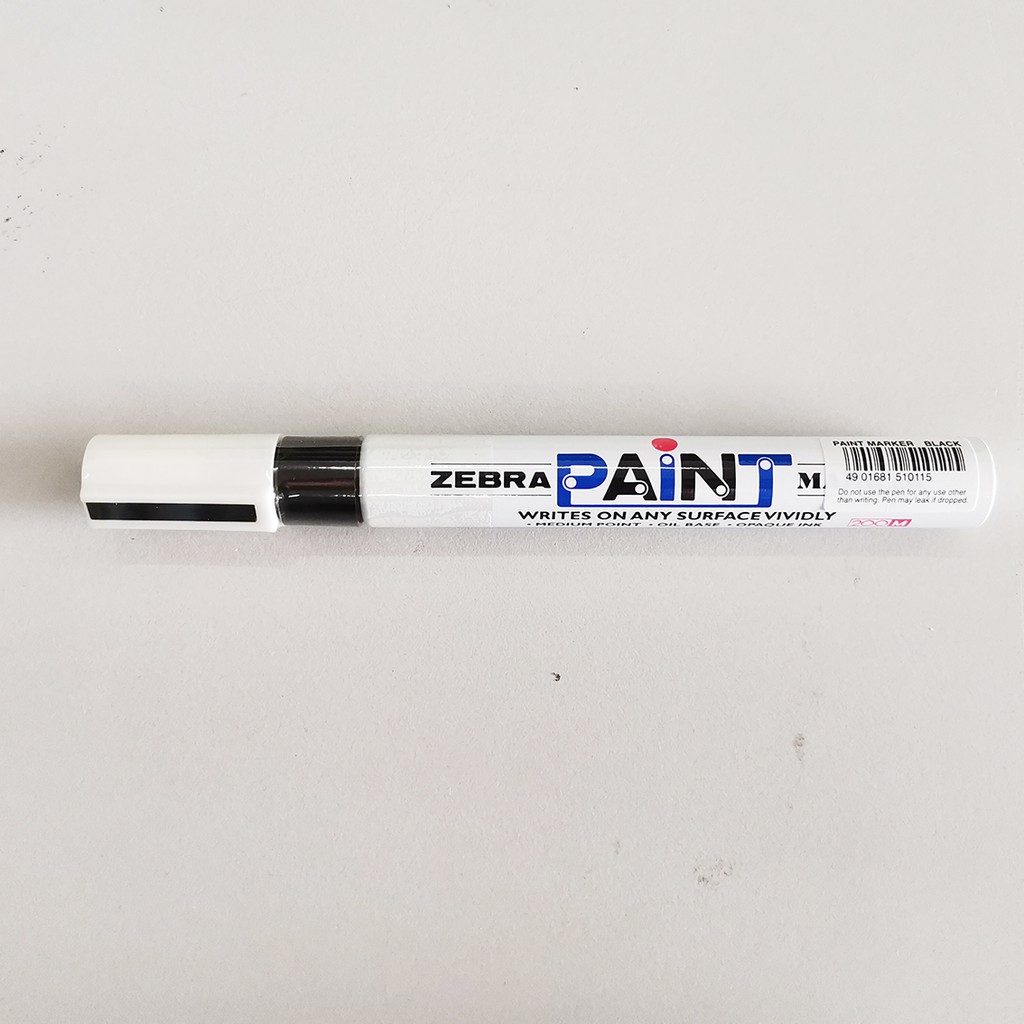 [READY STOCKS] ZEBRA PAINT MARKER (BLACK) Shopee Singapore