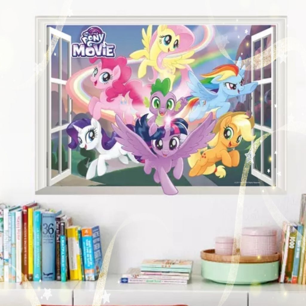 my little pony wall