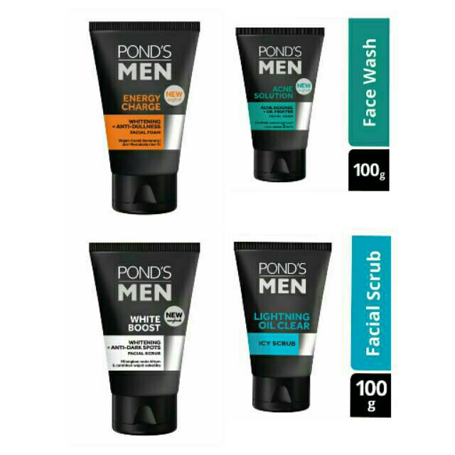ponds men facial scrub