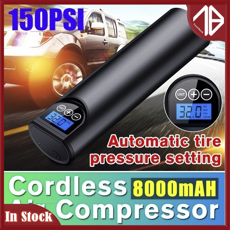 cordless air compressor for tires