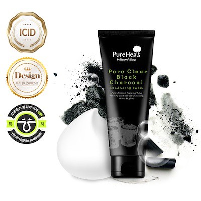 charcoal cleansing foam