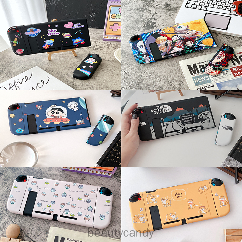 Nintendo Switch Imd Case Cute Cartoon Demon Slayer Crayon Shin Chan Nasa Naruto Portable Switch Cover Lovely Couple Shockproof Protective Casing Shopee Singapore