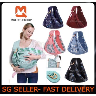 ★ Local Stock★ Baby Carrier Breathable Newborn Infant Belt Baby Sling Adjustable Wrap Backpack Baby Sling CarrierComfort