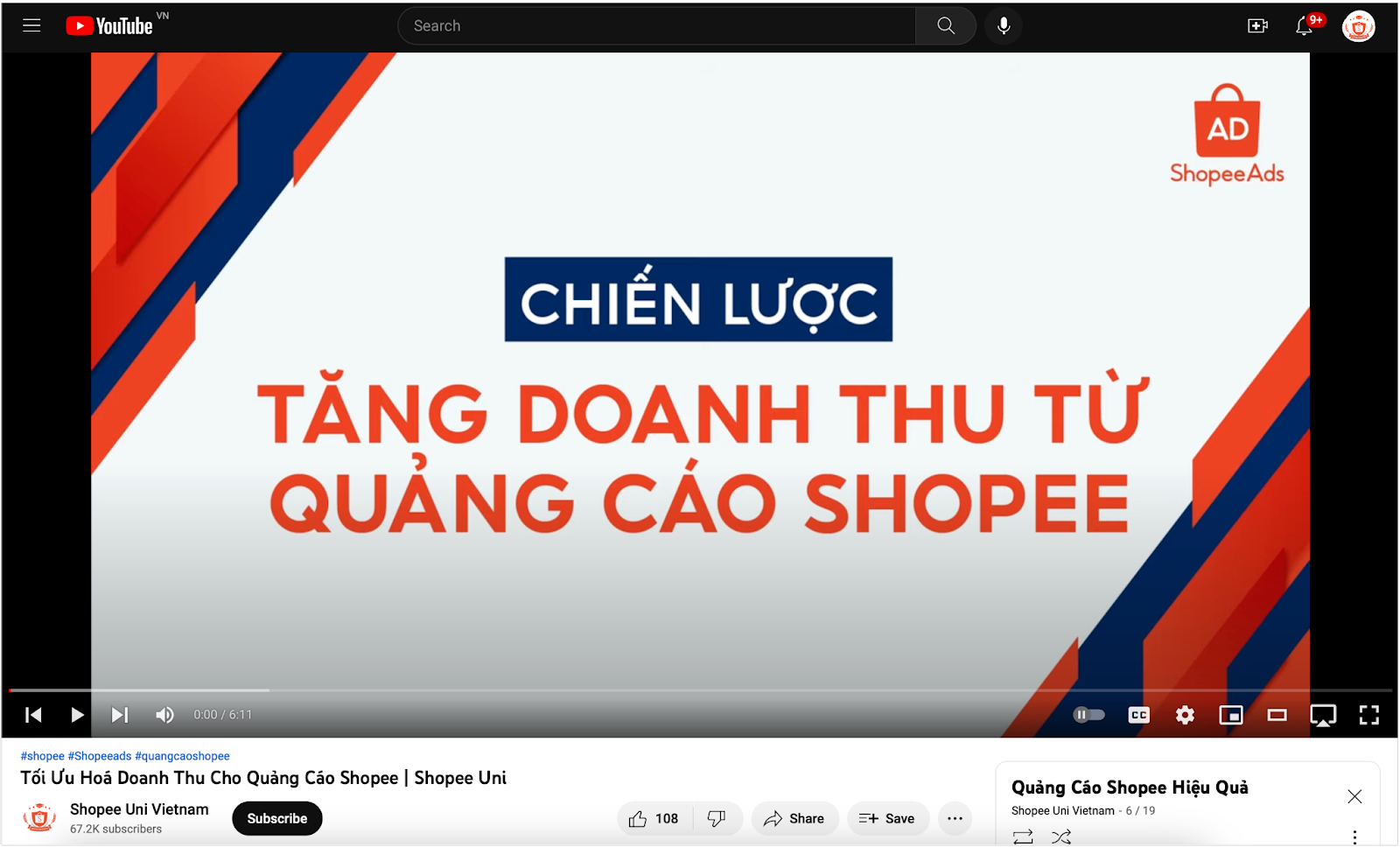 Các hình thức chạy Quảng cáo Shopee | Học viện Shopee [Shopee]