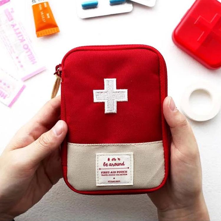 [Ready Stock] Outdoor Travel Medicine Kit First Aid Kit Medicine Storage Bag