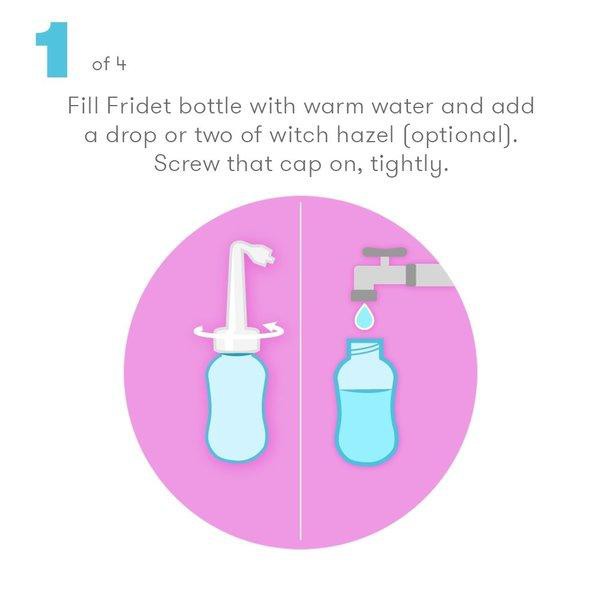 fridababy momwasher peri bottle
