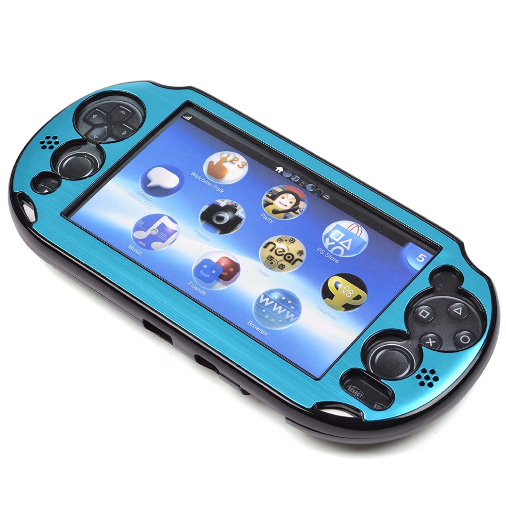 PlayStation VITA PSVITA Slim 2000 Case Cover Aluminum Metal Overlay