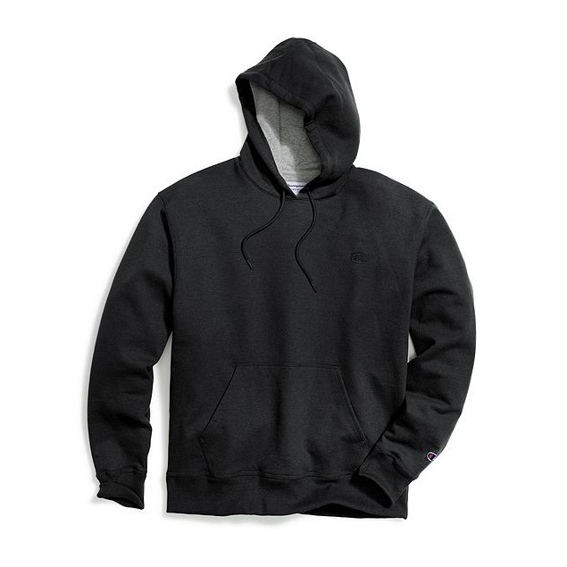 champion powerblend fleece pullover hoodie