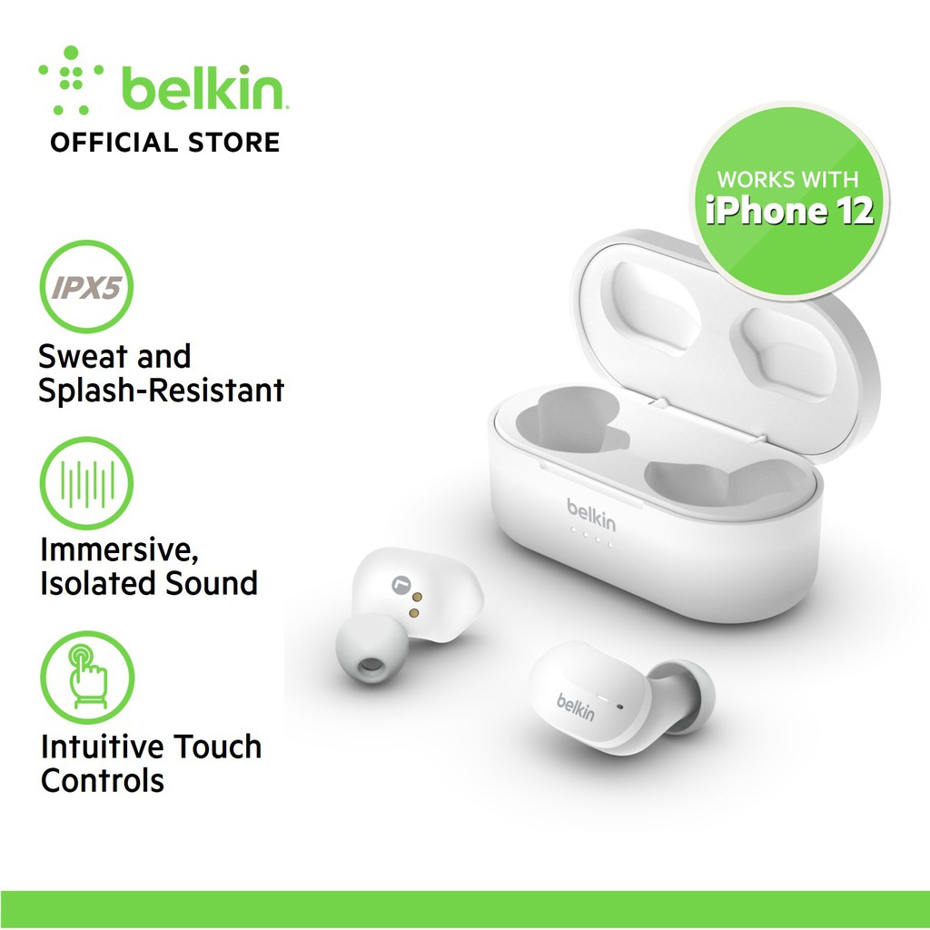 belkin true wireless earbuds