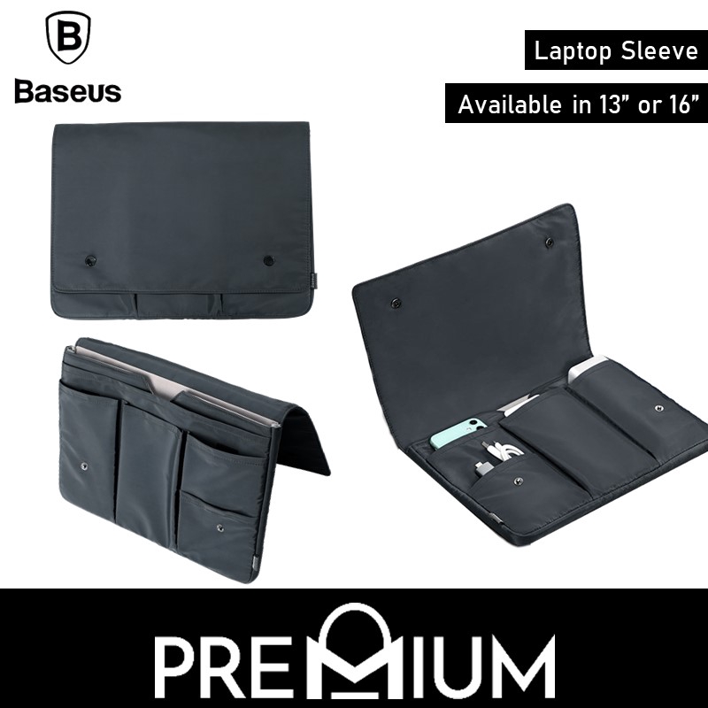 BASEUS Basics Series 13 Inch 16 inch Laptop Sleeve Bag Shockproof Cases ...