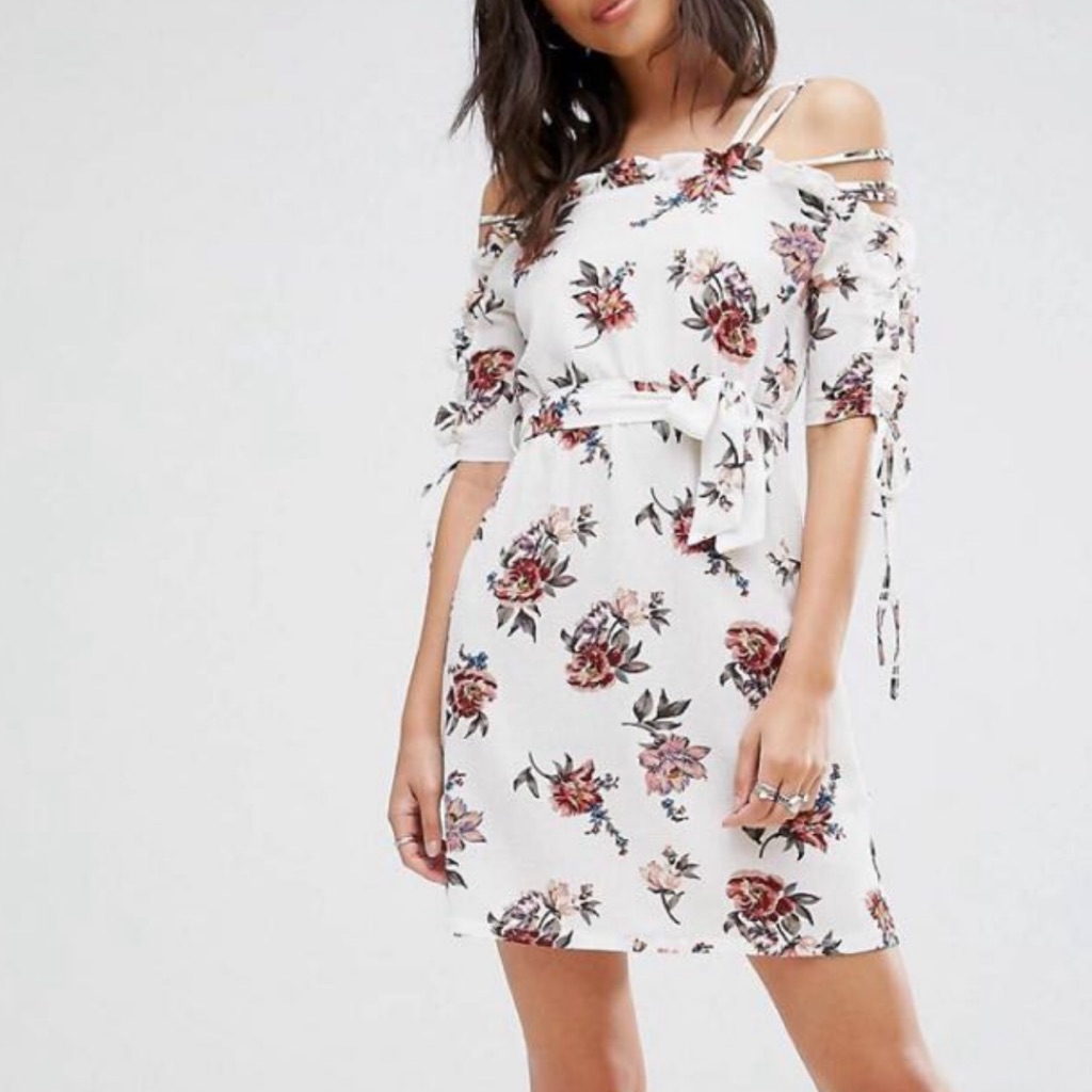 floral dress shopee