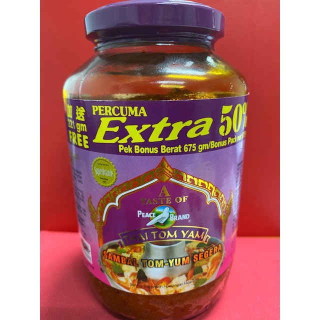 Peace Brand Thai Tom Yum Tomyam Paste 675gm Shopee Singapore