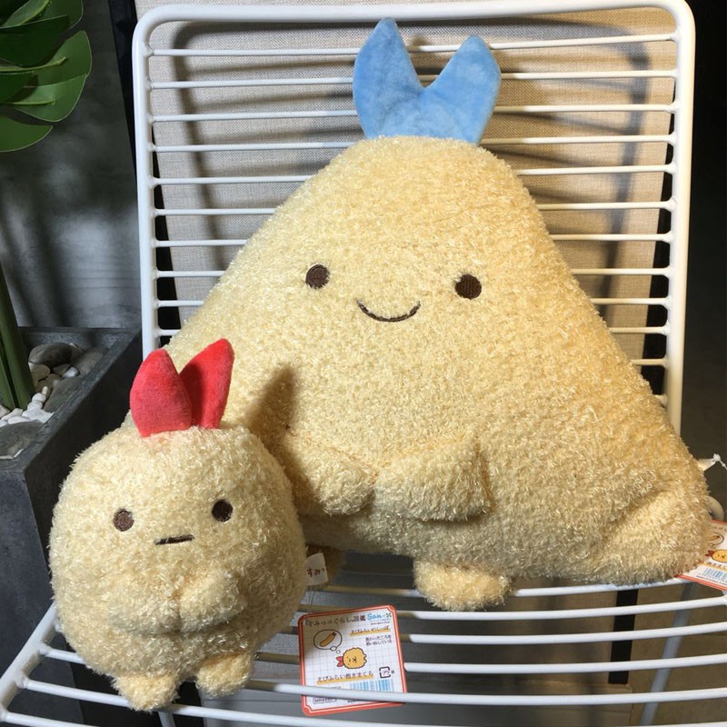 🌟70cm Lovely Japan Sumikko Gurashi Animal Fried Shrimp Tempura Plush