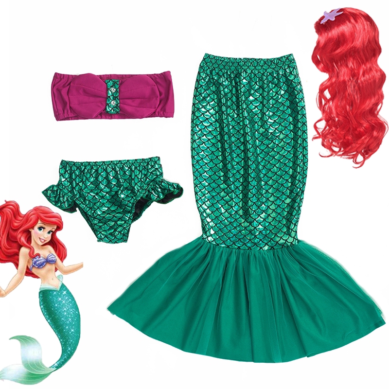 ariel kids costume