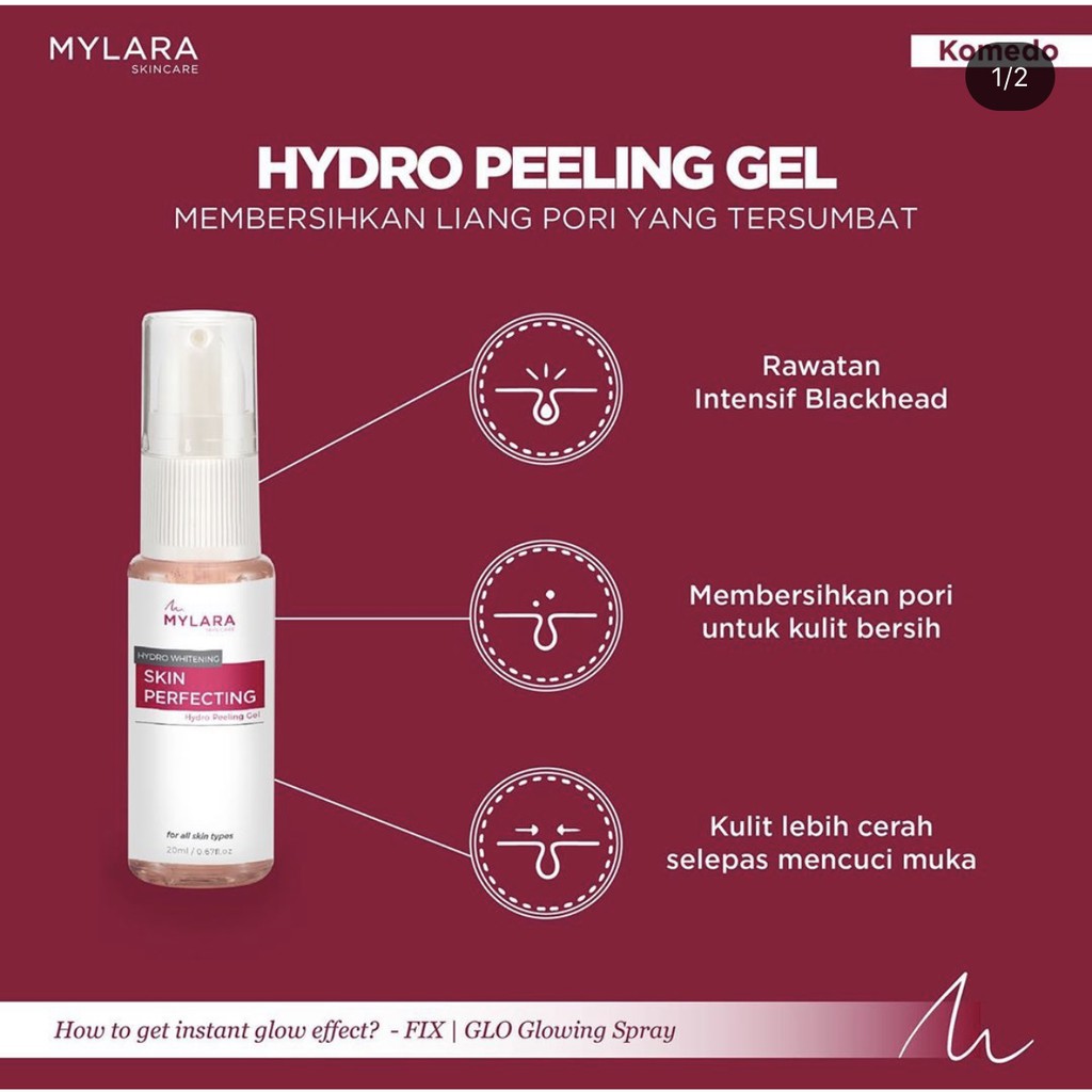 Shop Malaysia Hydro Peeling Gel Mylaraskincare Shopee Singapore