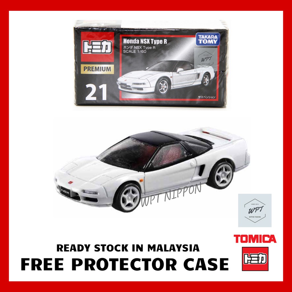 Tomica Premium 21 Honda Nsx Type R 1 60 Takara Tomy Diecast Car Toys Boy Wpt Nippon Permainan Kereta Collection Koleksi Shopee Singapore