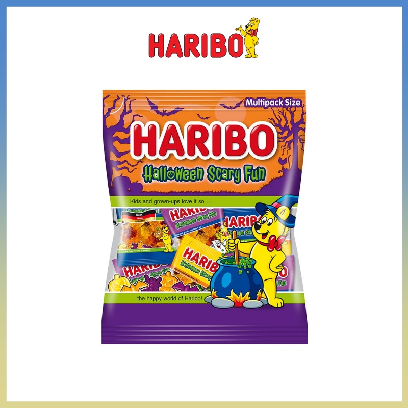 [HARIBO] HALLOWEEN SCARY FUN Gummy Candy, Jelly Multipack, 21packs ...