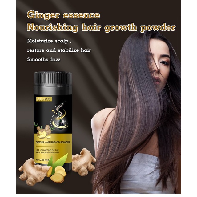 Genuine Guarantee] Ginger Essence Nourishing Hair Growth Powder Hair Care |  Shopee Singapore