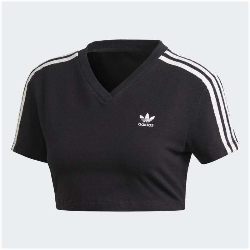 adidas crop top short sleeve