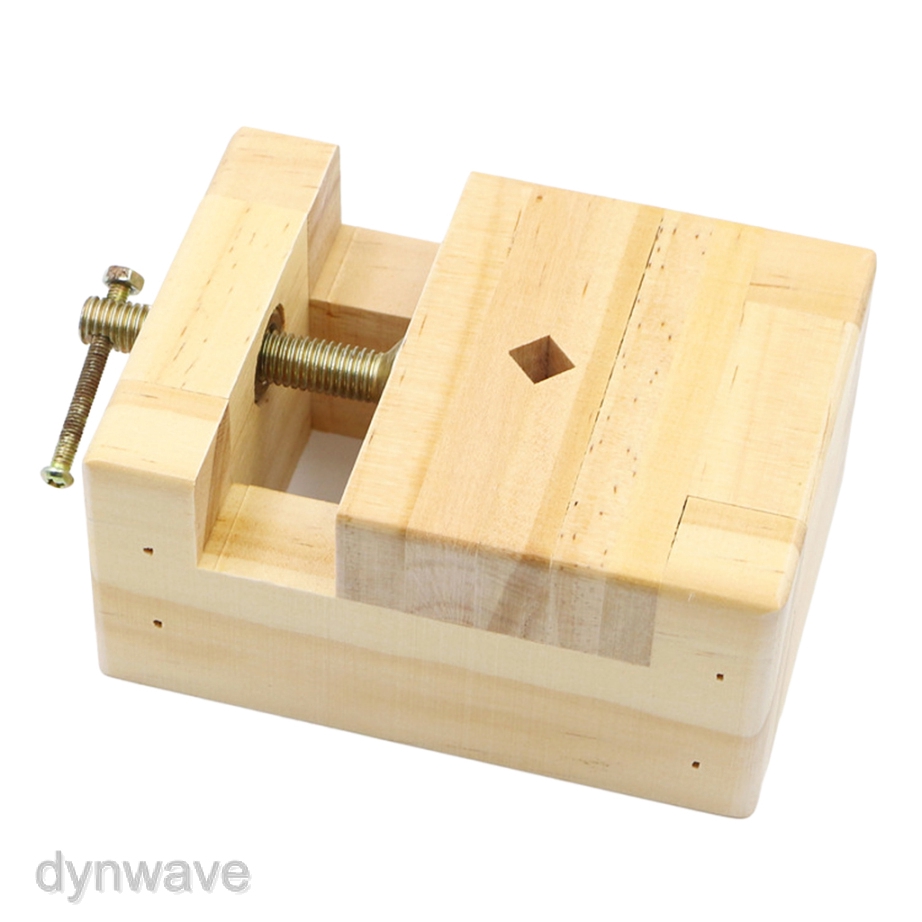 Mini Wood Portable Bench Vice Small Jewelry Clamp Vice Table Vise