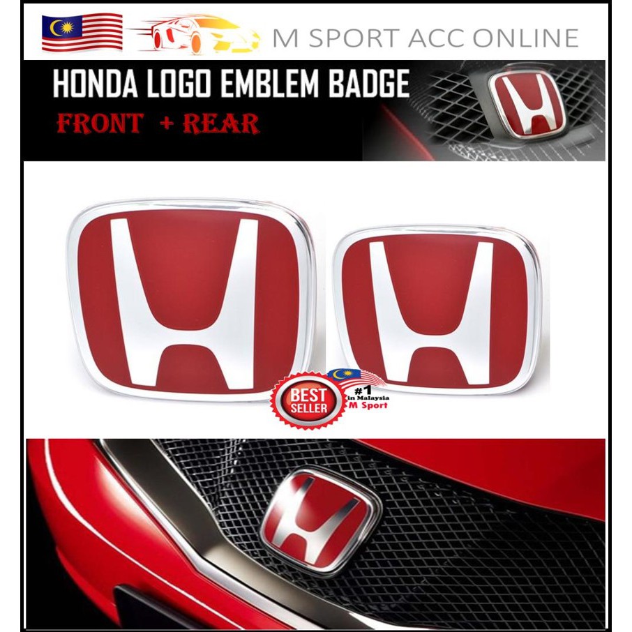 Shop Malaysia] Honda Civic FD 2006 - 2011 Type-R Front u0026 Rear Logo 