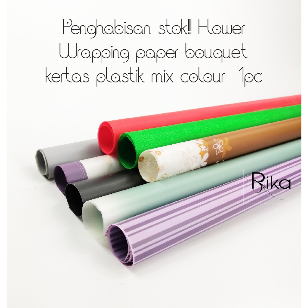 plastic wrapping paper