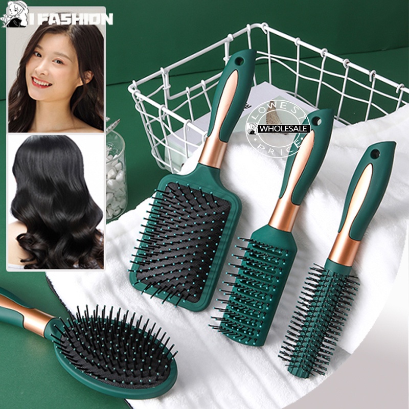 Detangling Hair Brush Massage Wet Hair Comb Detangler Hair Brush Wavy/curly  Wet/dry/oil/thick Hair Beauty Personal Care Temu | Black Air Cushion Comb  For Men And Women Massage Scalp Fluffy Hairstyle Anti-static Lady