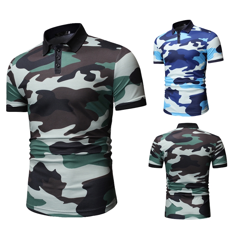 camouflage polo shirt