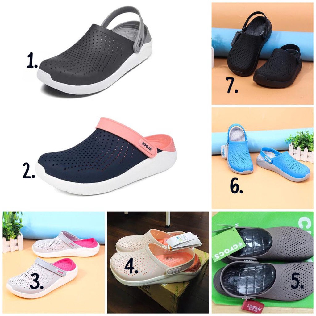 crocs literide shopee