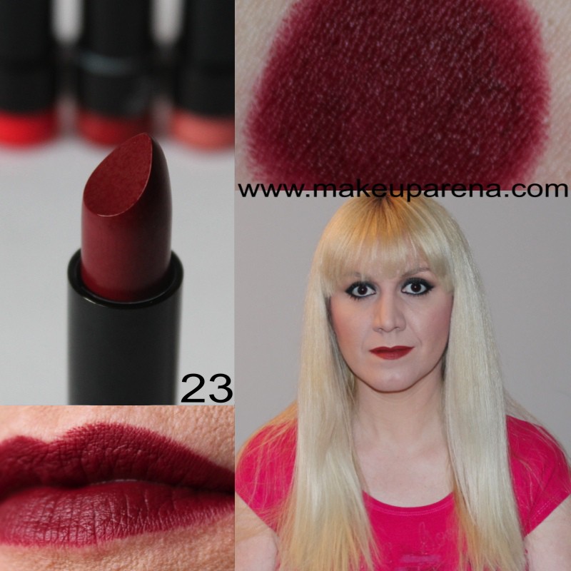 Golden Rose Velvet Matte Lipstick 23 Kenyan Copper Red Colour Shopee Singapore