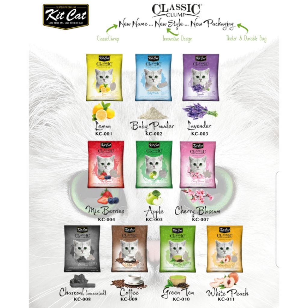 Kit Cat Classic Clump Litter 10L Shopee Singapore