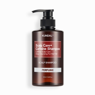 Image of KUNDAL Caffeine Anti Hair Fall/Scalp Care+ Shampoo 500ml - Ylang Ylang/Cherry Blossom/White Musk/Baby Powder