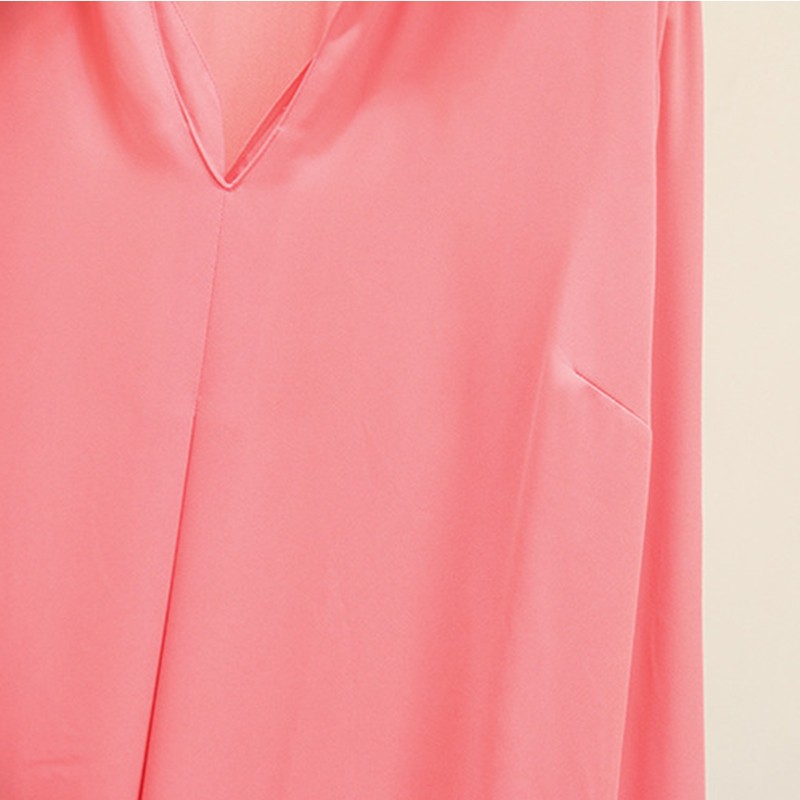 saqui サキvichy big 36 sleeve blouse