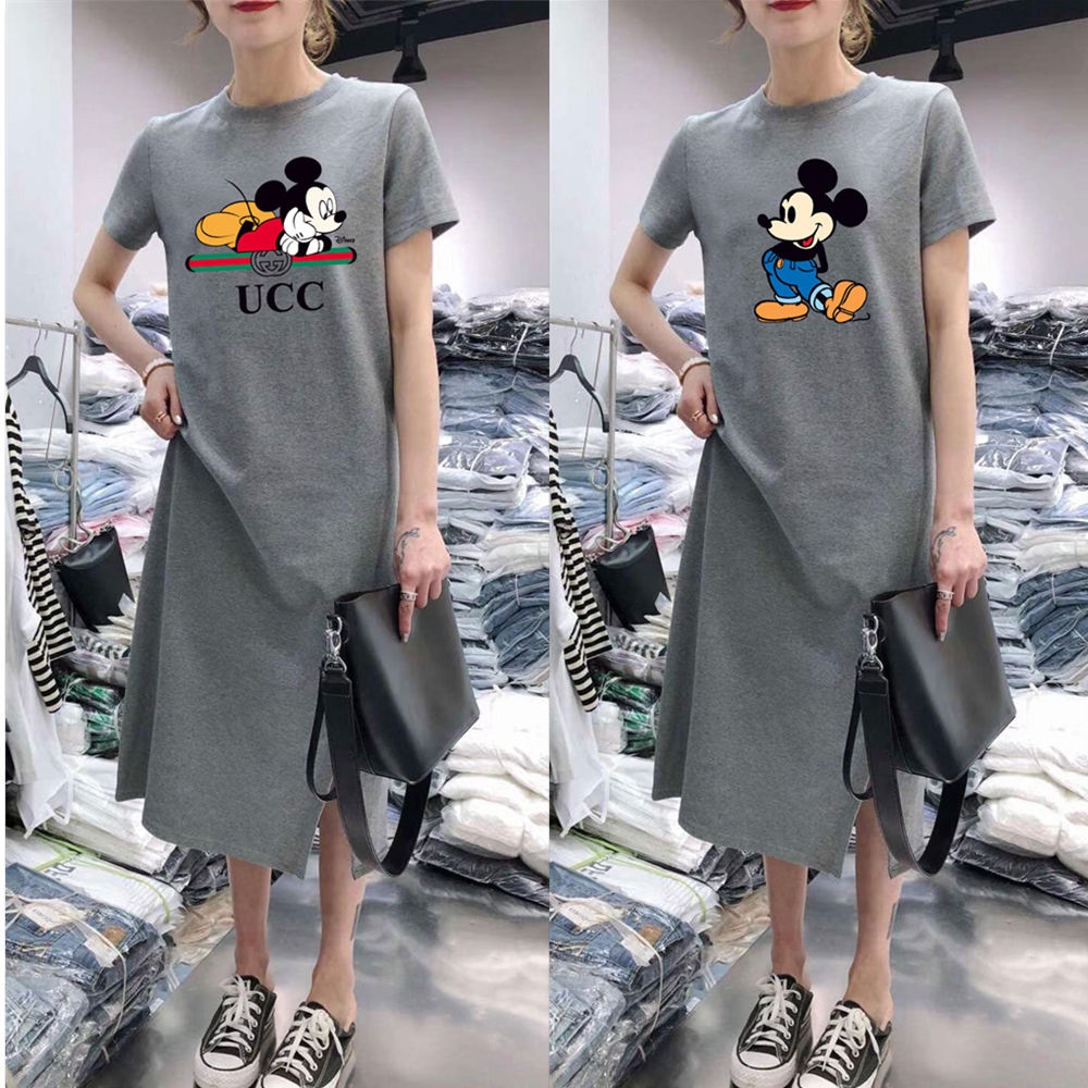 t shirt dress street style