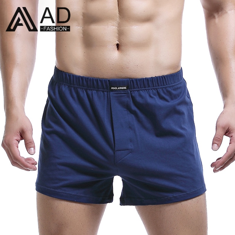 ADFASHION Cotton Men Comfortable Home Shorts Loose Breathable Underwear ...