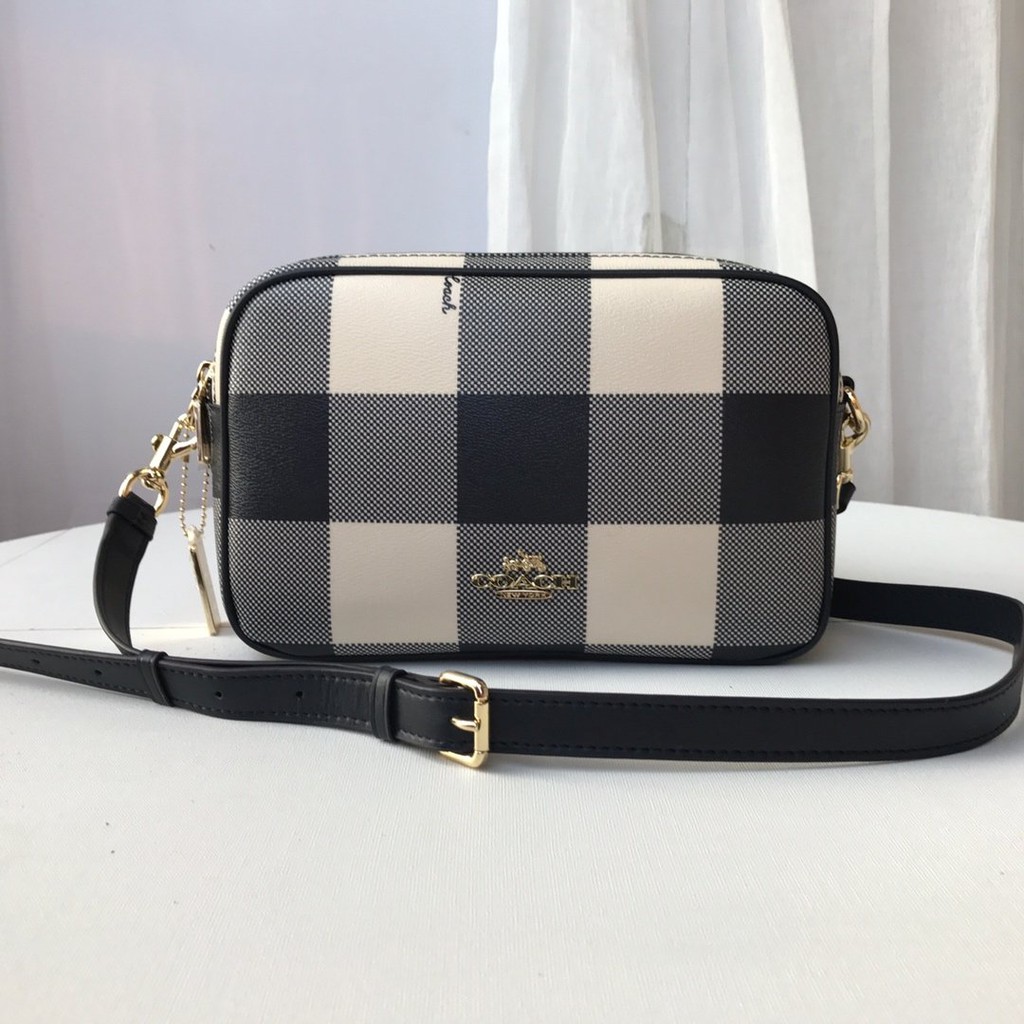 double zipper shoulder bag