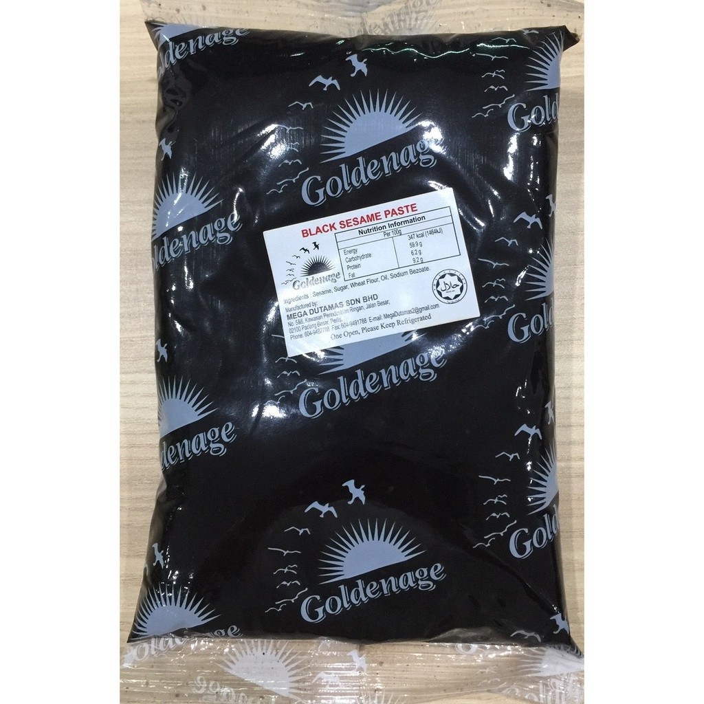 Goldenage Mega Red Bean Black Sesame Yellow Dhal Pandan Yellow Paste 1kg Shopee Singapore