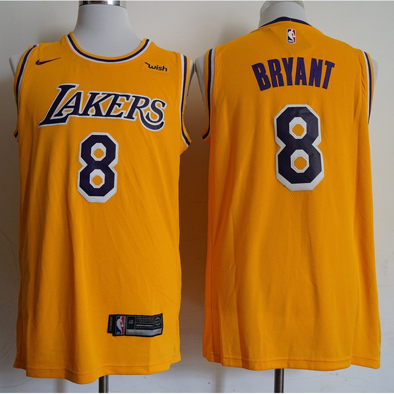 lakers yellow jersey 2018