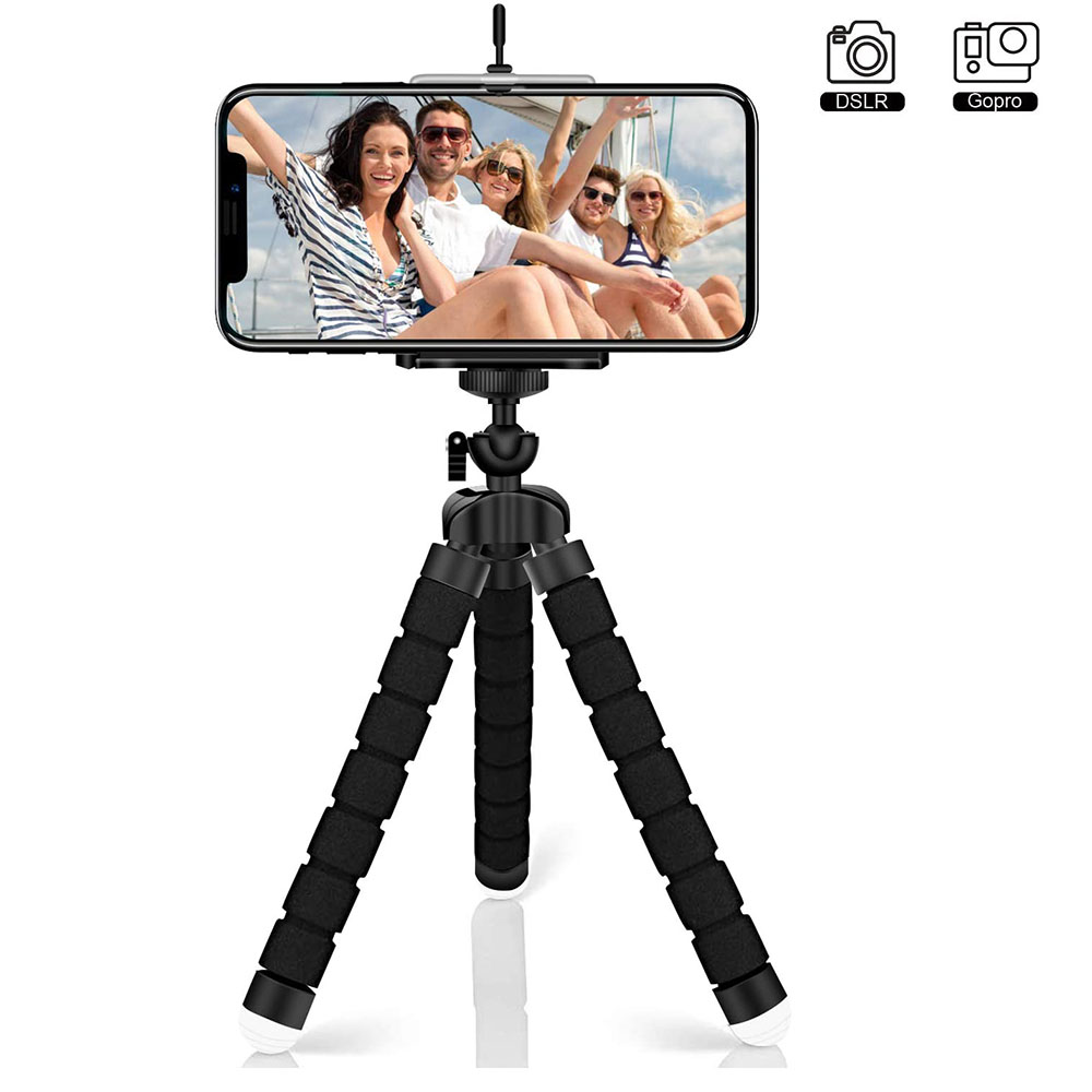 Mini Phone Tripod, Phone Camera Tripod and Universal Clip, 360