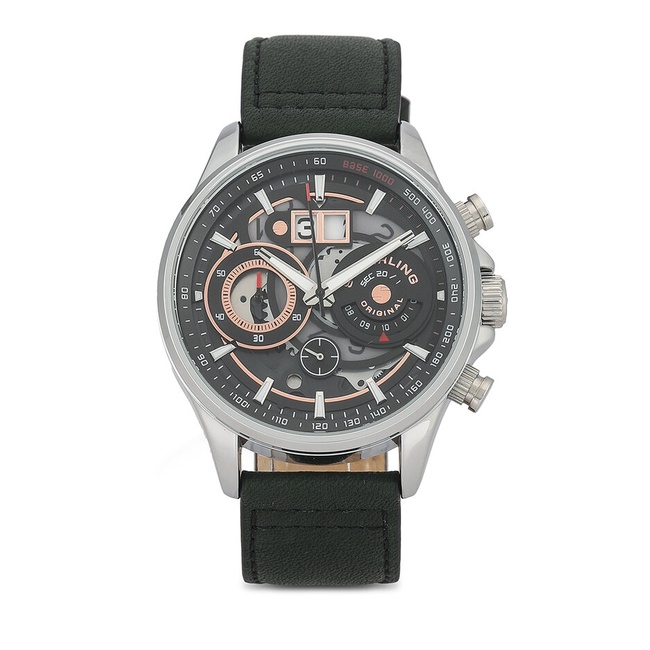 Stuhrling Original - Ace Aviator Chronograph Watch (Unisex) | Shopee ...