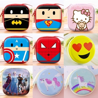 Image of Cute Cartoon Coin Pouch Kids Goodie Bag Gifts Children Day Gift Christmas Gift Frozen Superhero Hello Kitty