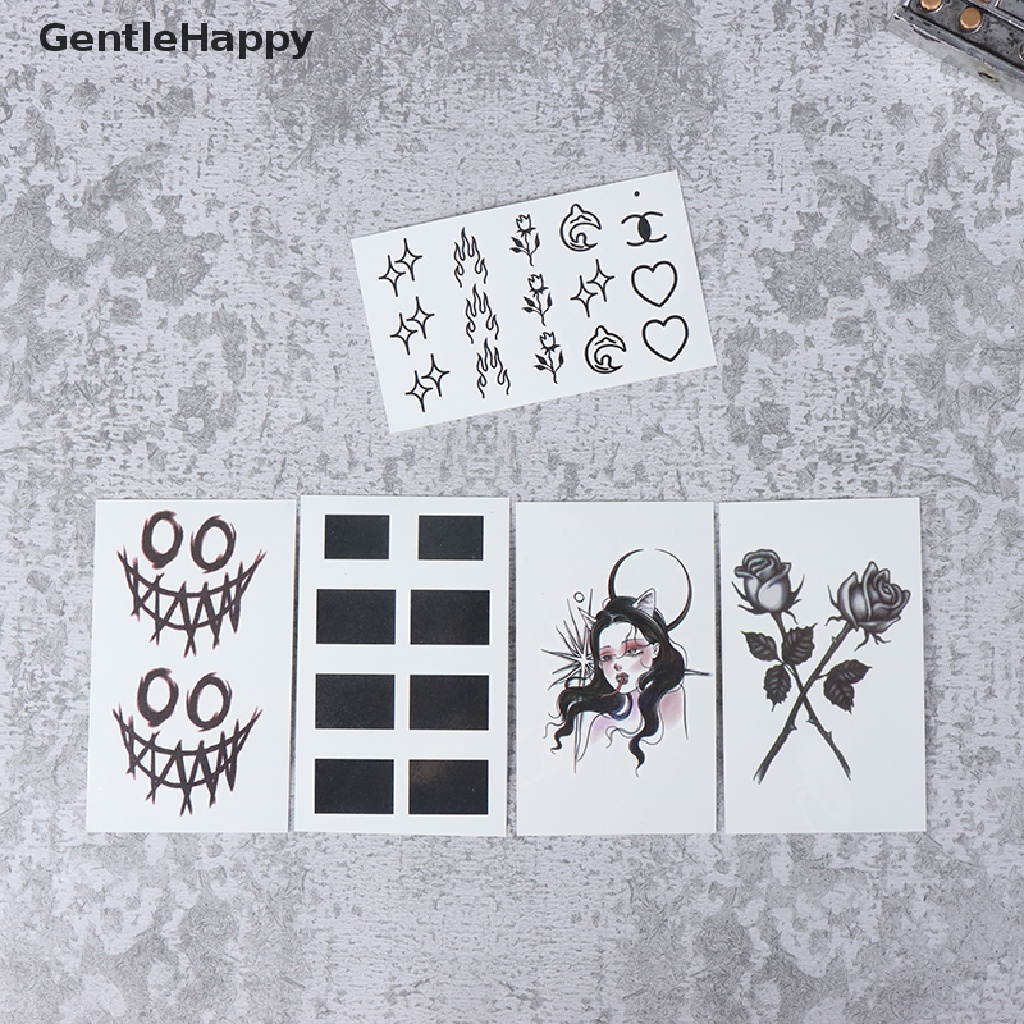 GentleHappy Temporary Tattoos Hand Back Fake Tattoo Sticker Tattoo